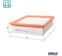 Air Filter fits VAUXHALL CORSA D, E 1.4 2006 on Mahle 05835930 13452141 5834045
