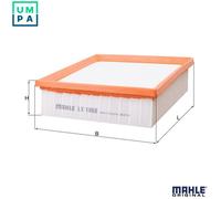 MAHLE Air Filter - LX1968