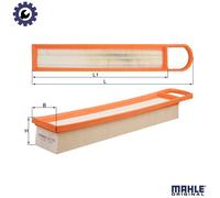 AIR FILTER LX 1969 FOR PEUGEOT PARTNER/TEPEE/Box/Body/MPV 2008/SUV GRAND/RAID