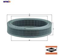 MAHLE LX 202 - Air Filter Car - Engine