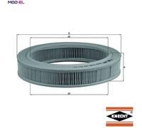 MAHLE LX 203 Air filter
