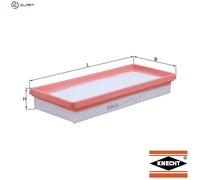 MAHLE LX 2034 - Air Filter Car - Engine