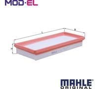 AIR FILTER LX 2034 FOR SMART FORTWO/Cabrio M132.930/910 1.0L OM660.951 0.8L
