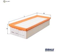 Air filter Filter Insert LX 2046 KNECHT for AUDI Q5 A5 A5 Sportback A4 B8 A4 B7