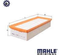 AIR FILTER LX 2046 FOR AUDI Q5/Van A5/Sportback/Convertible A4/Allroad/B8/B6