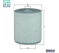 MAHLE LX2049/4 Air Filter Insert 162mm Outer Diameter Fits Audi A6 A6 Allroad A7