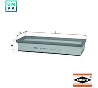 Air filter Filter Insert LX 2061/1 MAHLE for DACIA RENAULT