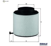 Air filter Filter Insert LX 2092D KNECHT for AUDI A5 A5 Sportback A5 Convertible
