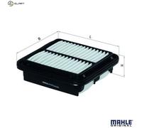 Air filter Filter Insert LX 2122 MAHLE for DAIHATSU STORIA MOVE YRV CUORE Mk VI