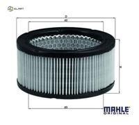 AIR FILTER LX 213 FOR SAAB PORSCHE Ford V4 1.5L 4cyl 96 616.36/40/39 1.6L 4cyl