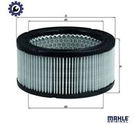 NEW AIR FILTER FOR FORD SAAB PORSCHE TAUNUS 12M P4 TAUNUS 12M TURNIER P4 KNECHT