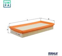 Mahle Original Air Filter LX 259 for Audi, VW, Chrysler, Dodge, Plymouth