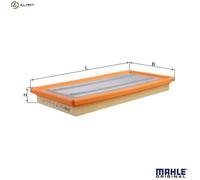 Air Filter LX261 Mahle 9974319 91110018501 91111018501 91111018502 72010288 New