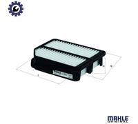 x1 Mahle Air Filter Filter Insert LX2612 70563074 Made in KR