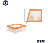 Air filter Filter Insert LX 2633 MAHLE for FORD MAZDA MERCEDES-BENZ