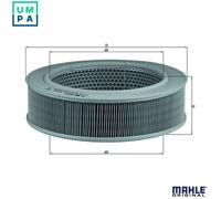 MAHLE LX 264 Air filter