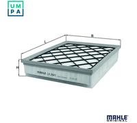 Genuine Mahle Engine Air Filter Insert - LX2641