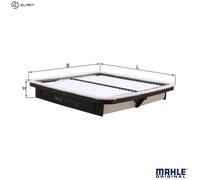 Mahle Air Filter LX2672 fits Subaru Impreza - Genuine Part - OE Fit & Quality