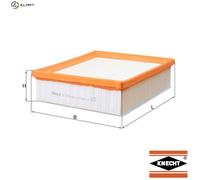 MAHLE ORIGINAL LX 2676 Air filter