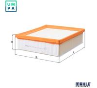 MAHLE ORIGINAL LX 2676 Air filter