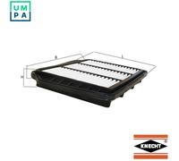 MAHLE Air Filter - LX2679