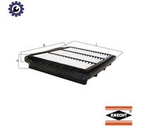 MAHLE Air Filter - LX2679