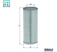 Genuine Mahle Engine Air Filter Insert - LX2682