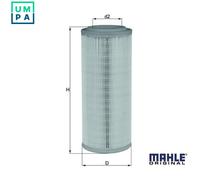 MAHLE Air Filter LX2682