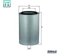 MAHLE LX 273 Air filter
