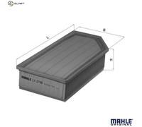 MAHLE LX 2788 Air filter