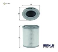 Air Filter fits ALFA ROMEO SPIDER 916, 939 3.2 03 to 11 Mahle 55183562 Quality