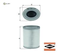 AIR FILTER LX 2790 FOR ALFA ROMEO 939 A6.000 1.9L 939 A4.000 1.8L 4cyl 159 2.4L
