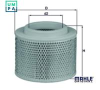 Air Filter fits TOYOTA HILUX Mk7 2.5D 05 to 15 2KD-FTV Mahle 170800L081 Quality