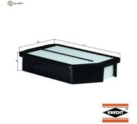 MAHLE LX 2869 - Air Filter Car - Engine