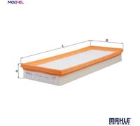 Air Filter fits MERCEDES SL55 AMG R230 5.4 01 to 12 Mahle 1130900501 1130940004