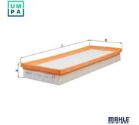 MAHLE LX 2877 Air filter