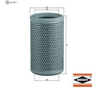AIR FILTER LX 290 FOR RENAULT K7M703/702/790 1.6L 4cyl MEGANE I