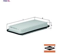 Air Filter fits VAUXHALL AGILA B 1.0 08 to 14 K10B Mahle 4710951 93195891 New