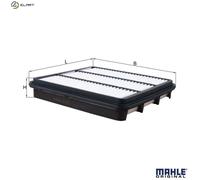 MAHLE LX 2907 Air filter