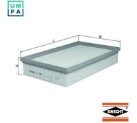 Air Filter LX296 Mahle 028129607D 034133837BA 050133837A 078133837 131129620 New