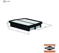 AIR FILTER LX 2960 FOR DAEWOO CHEVROLET F18D2/F18S2 1.8L X 20 SED/T20SED 2.0L