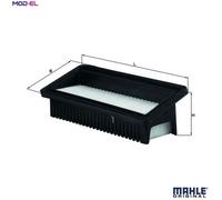 Air filter Filter Insert LX 2963 MAHLE for HYUNDAI i10 I