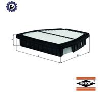 Air Filter fits OPEL ANTARA L07 2.4 2006 on Mahle 22745823 4802875 4807917 New