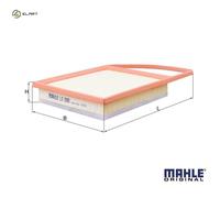 Air Filter fits CITROEN BERLINGO MULTISPACE B9 1.6D 2008 on Mahle 1420V1 1444TV