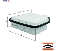 Air Filter fits LEXUS IS220d Mk2 2.2D 05 to 12 2AD-FHV Mahle 1780126010 Quality