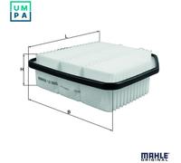 Air Filter fits LEXUS IS220d Mk2 2.2D 05 to 12 2AD-FHV Mahle 1780126010 Quality