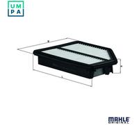 Air filter Filter Insert LX 3007 MAHLE for HONDA CR-V III CR-V IV