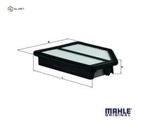 Air Filter fits HONDA CR-V 2.4 2006 on Mahle 17220RR2H00 17220RZPG00 17220RZPY00