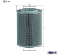 Air Filter fits VW TRANSPORTER Mk4 2.5 90 to 03 Mahle 044129620 44129620 Quality
