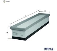 Air filter Filter Insert LX 3144 KNECHT for DACIA NISSAN RENAULT